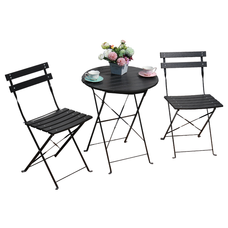 Klappbarer Esstisch und Stühle Restaurant-Sets Möbel SE-50075