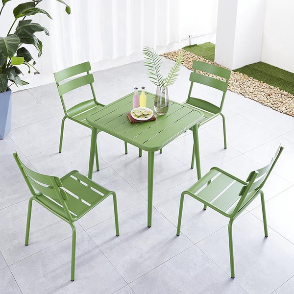 Werbeartikel Gartenmöbel-Set aus Aluminium【Aliya】