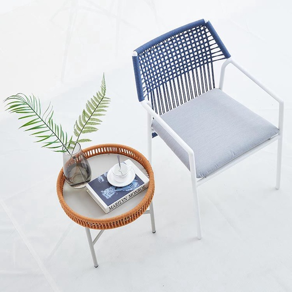 Wohnmöbel im nordischen Stil, kleiner, runder, moderner Kaffee-Eck-Beistelltisch【I can-30127】